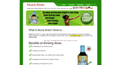 Desktop Screenshot of akuna-alveo.co.uk